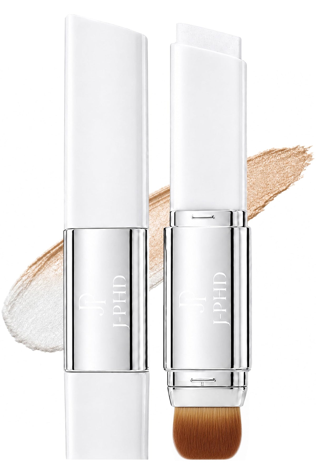 AUROVIDA 2 in1 Color Changing Korean Foundation Stick with Brush Makeup 02# Aurovida