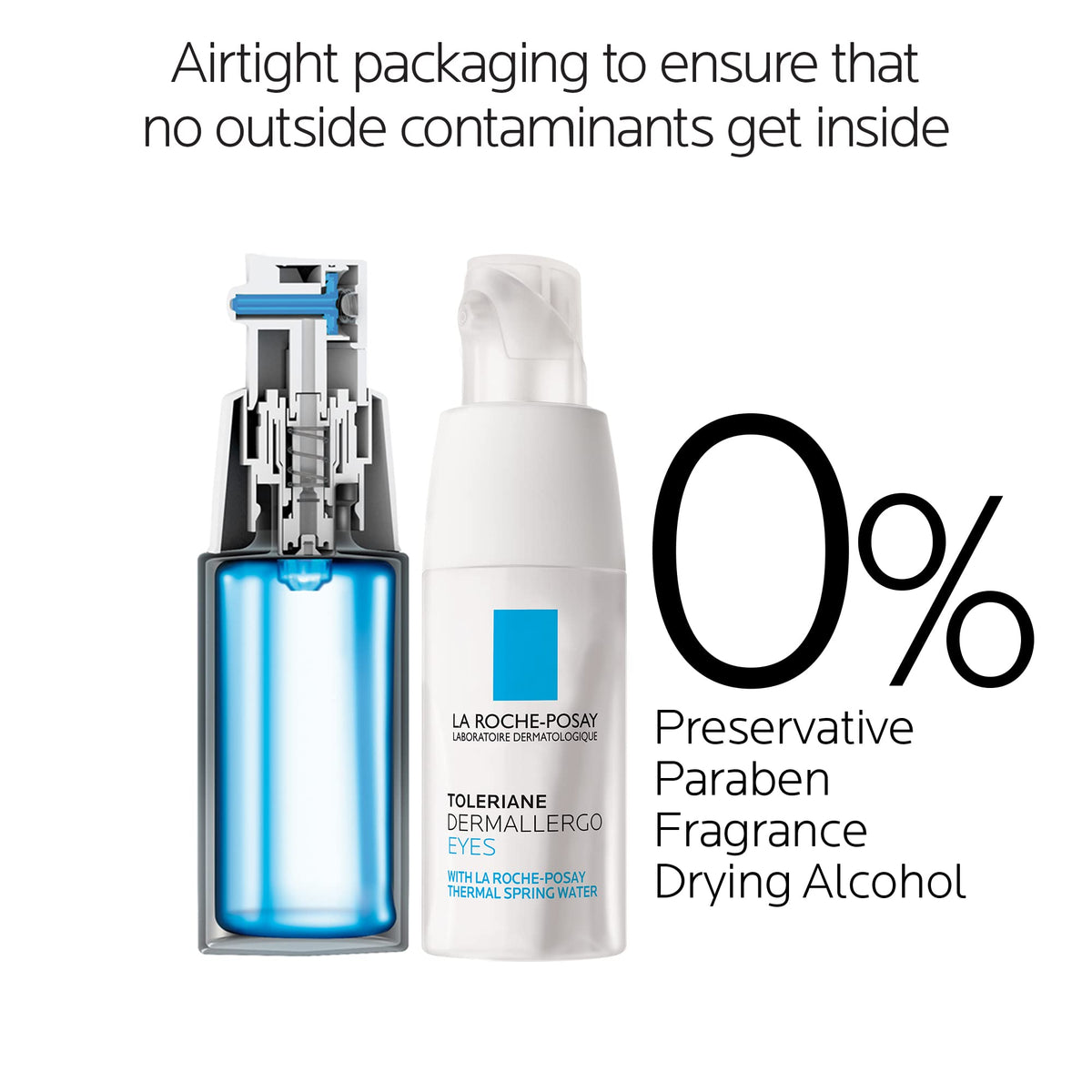 La Roche-Posay Toleriane Dermallergo Eye Cream for Sensitive Skin 0.68oz La Roche-Posay