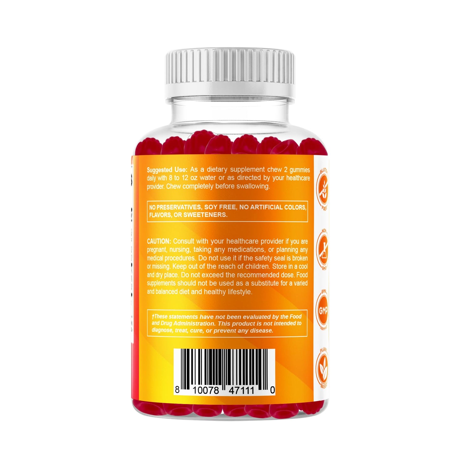 Vitamatic Vitamin D3 & K2 Gummies (2-Pack, 60 Count) Supports Healthy Bones, Heart Health, Calcium Absorption, Vitamatic