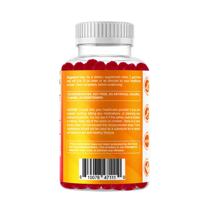 Vitamatic Vitamin D3 & K2 Gummies (2-Pack, 60 Count) Supports Healthy Bones, Heart Health, Calcium Absorption, Vitamatic