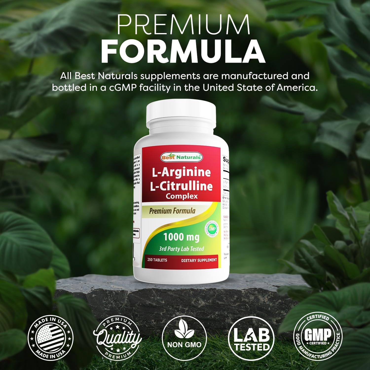 Best Naturals L-Arginine L-Citruline Complex Tablets, 250 Count Best Naturals buy australia supplements