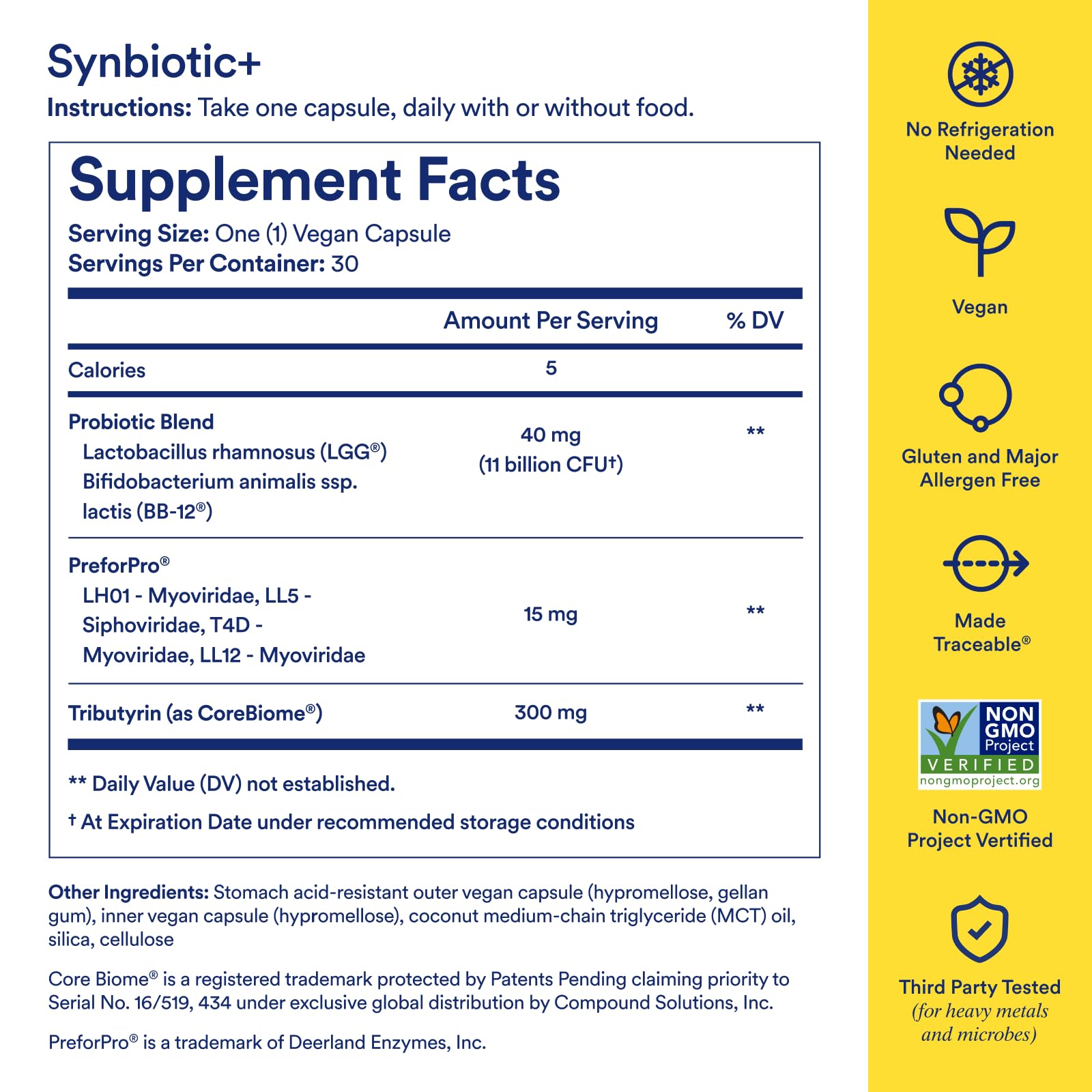 Ritual Synbiotic - Complete 3-in-1 Probiotic, Prebiotic, Postbiotic - for Women and Men - to Support Gut, Digestive Health, Regularity, Bloating Ritual