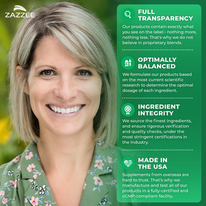 Zazzee USDA Organic DGL Licorice 20:1 Extract, 120 Vegan Capsules | 4 Month Supply, Deglycyrrhizinated Licorice Root, Glycyrrhiza Glabra, Digestive & Stomach Support, All-Natural, Made in USA Gsupps Australia
