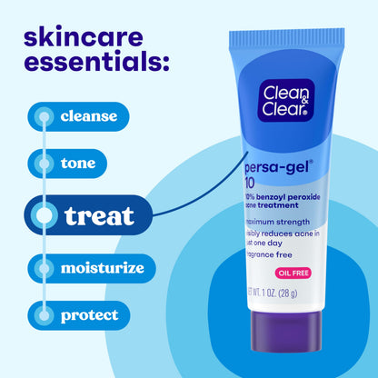 Clean & Clear Persa-Gel 10 Acne Spot Treatment, 1 fl. oz Clean & Clear