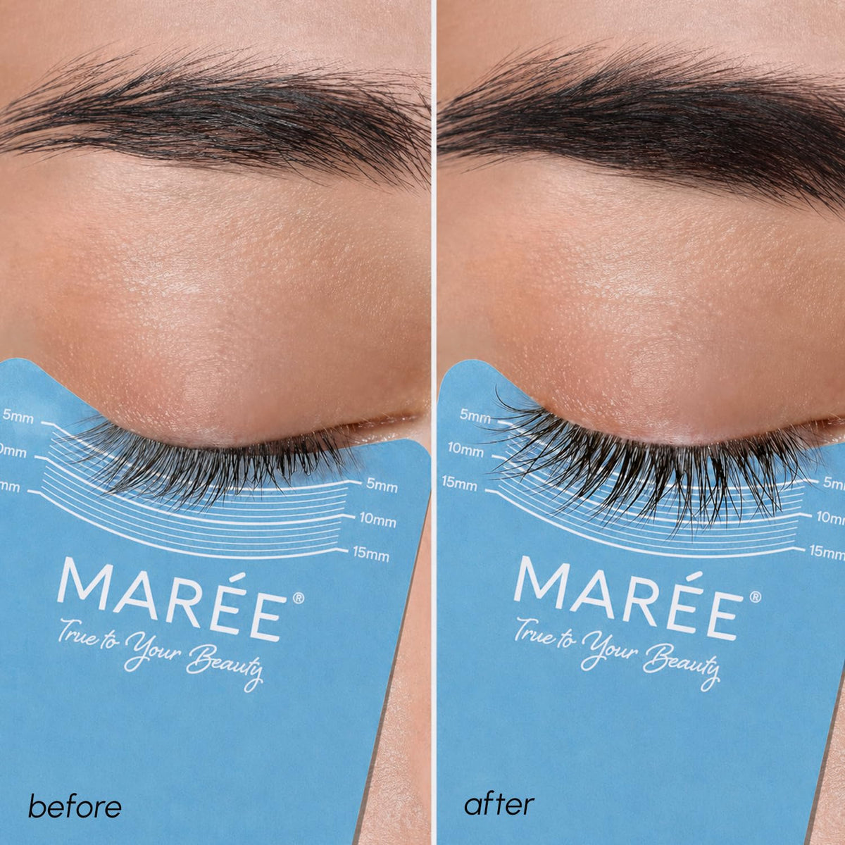 MAREE Eyelash Serum To Grow Lashes & Brows – Eye Lash Serum for Eyelash Growth Without Prostaglandin – Rapid Enhancing Lash Growth Eyebrow Boost Oil – Sérum De Pestañas Suero Para Pestañas Crecimiento MAREE