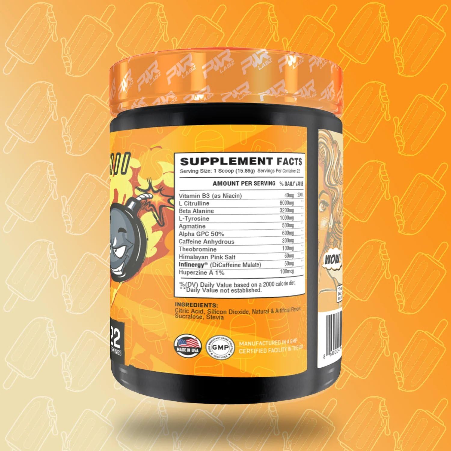 PWR Labz Blast Pre Workout - Pump · Focus · Energy · L-Citrulline, L-Tyrosine, Agmatine PWR Labz LLC buy australia supplements