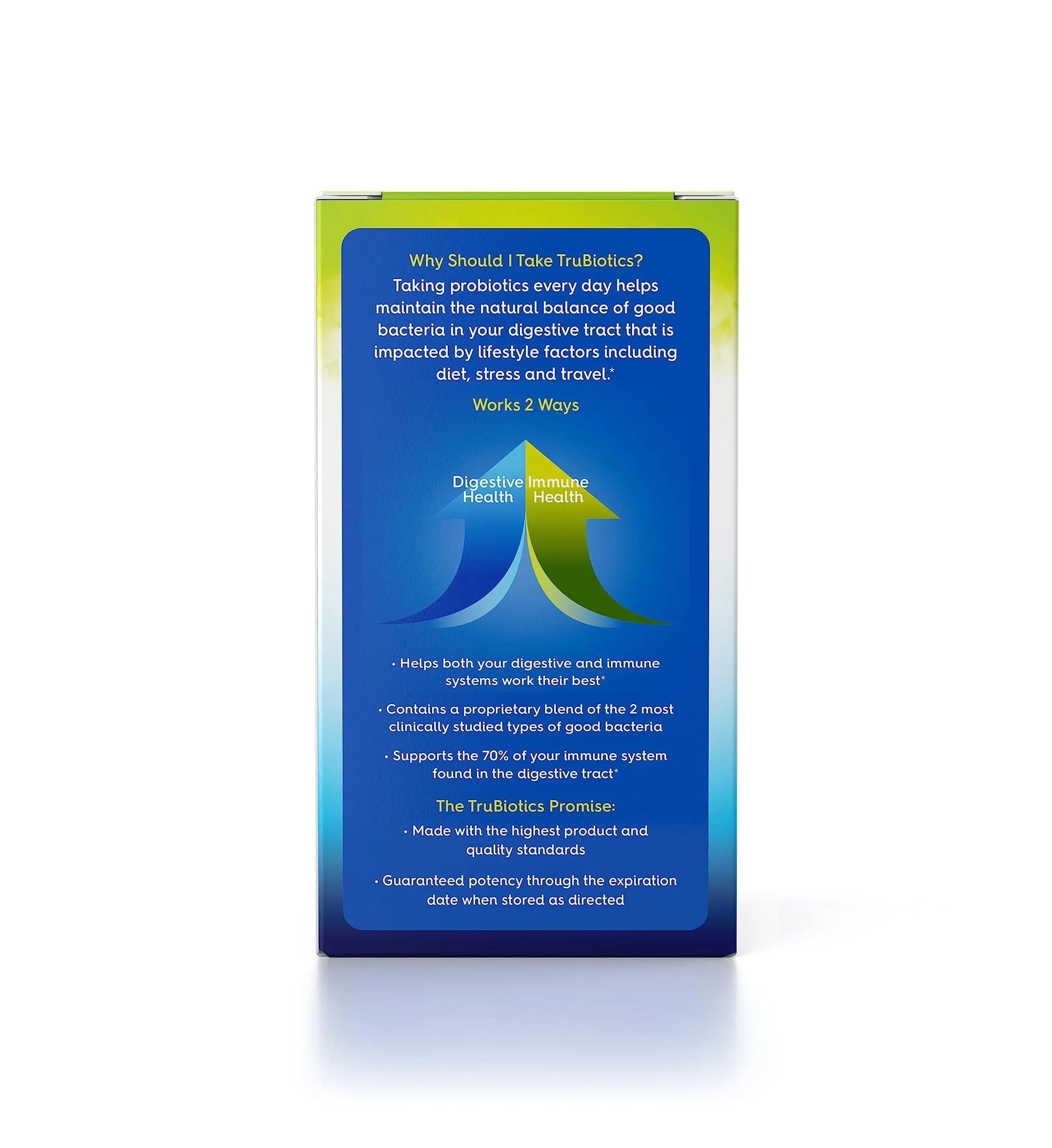 TruBiotics Probiotics for Digestive & Immune Health, Supports Regularity & Helps Relieve Abdominal Discomfort, Gas & Bloating, 2 Clinically Studied Probiotic Strains, Plus Prebiotics, 30 Capsules TruBiotics buy australia supplements