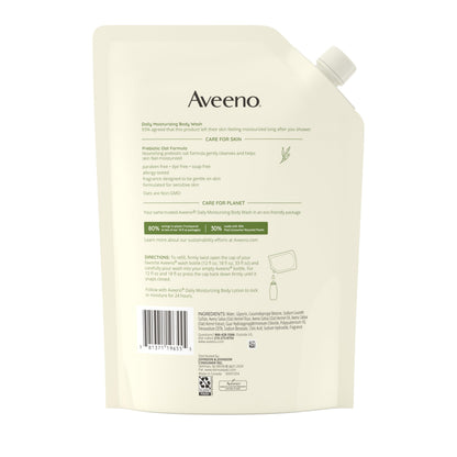 Aveeno Daily Moisturizing Body Wash Refill Pouch, 36 fl. oz Aveeno