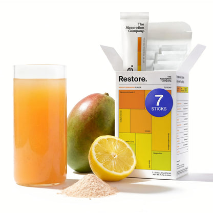 The Absorption Company Electrolyte Powder Packets - Workout Recovery & Hydration Drink Mix with Liposomal Glutathione, Vitamin C & Methylated B Vitamins The Absorption Company