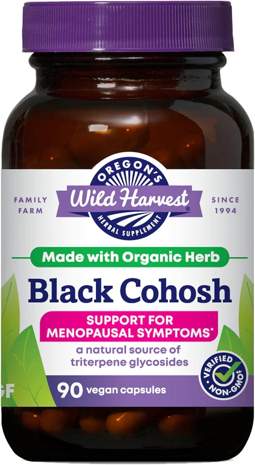 Oregon's Wild Harvest Black Cohosh Organic Herbal Supplement, 90 Count Gsupps Australia