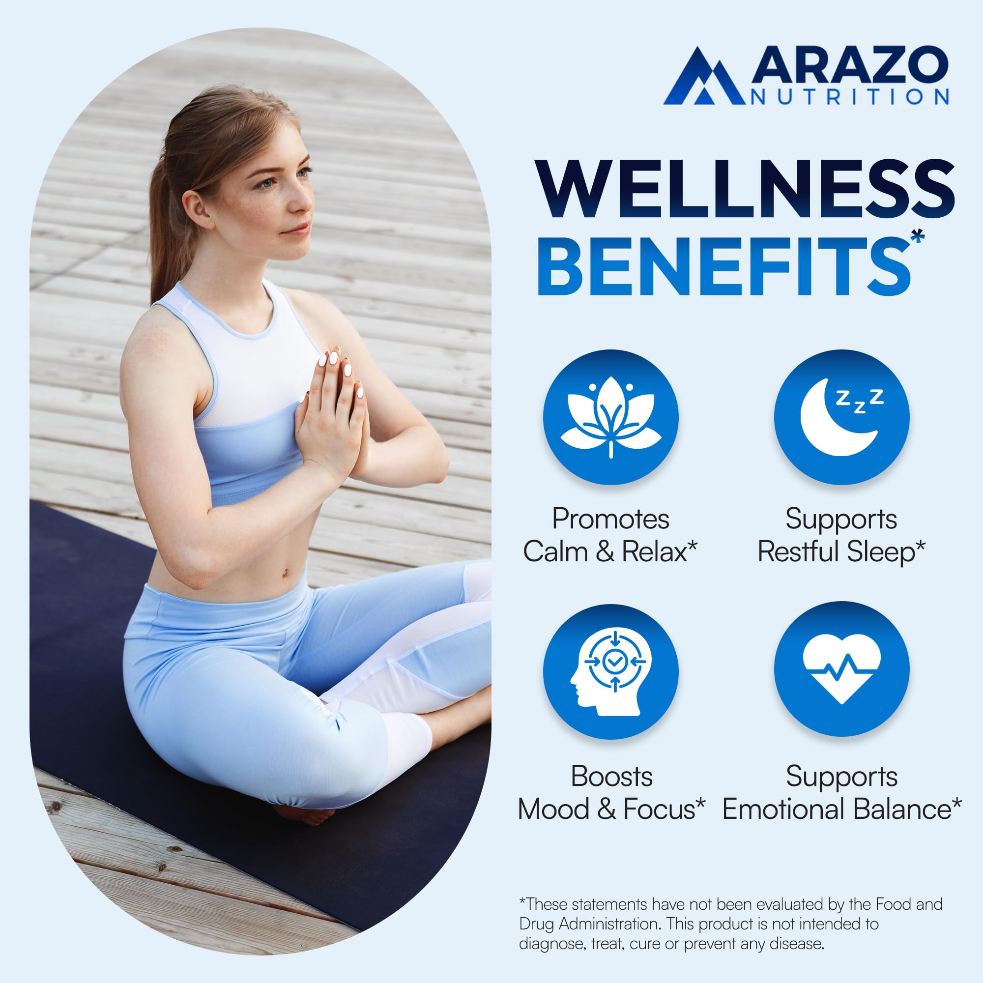 5-HTP 200 MG Per Serving Plus Calcium for Mood, Sleep – Supports Calm and Relaxed Mood – 99% High Purity – 120 Capsules – Arazo Nutrition Arazo Nutrition buy australia supplements