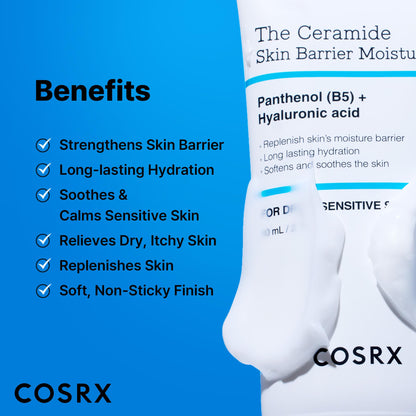 COSRX 7X Ceramide Moisturizer for Face, Barrier Repair Face Cream, 2.7oz COSRX