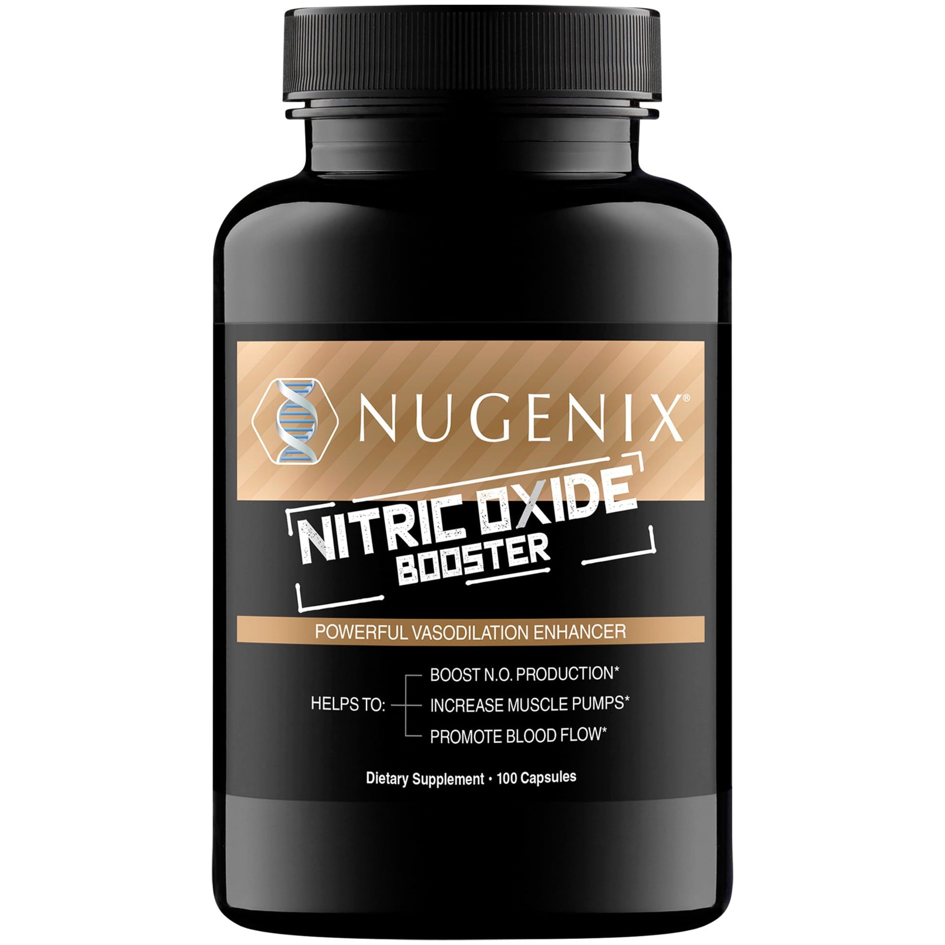 Nugenix Nitric Oxide Booster Supplement - Nitric Oxide Flow, L-Arginine, L-Citrulline, Pine Bark Extract - Vasodilator - 100 Capsules Nugenix buy australia supplements
