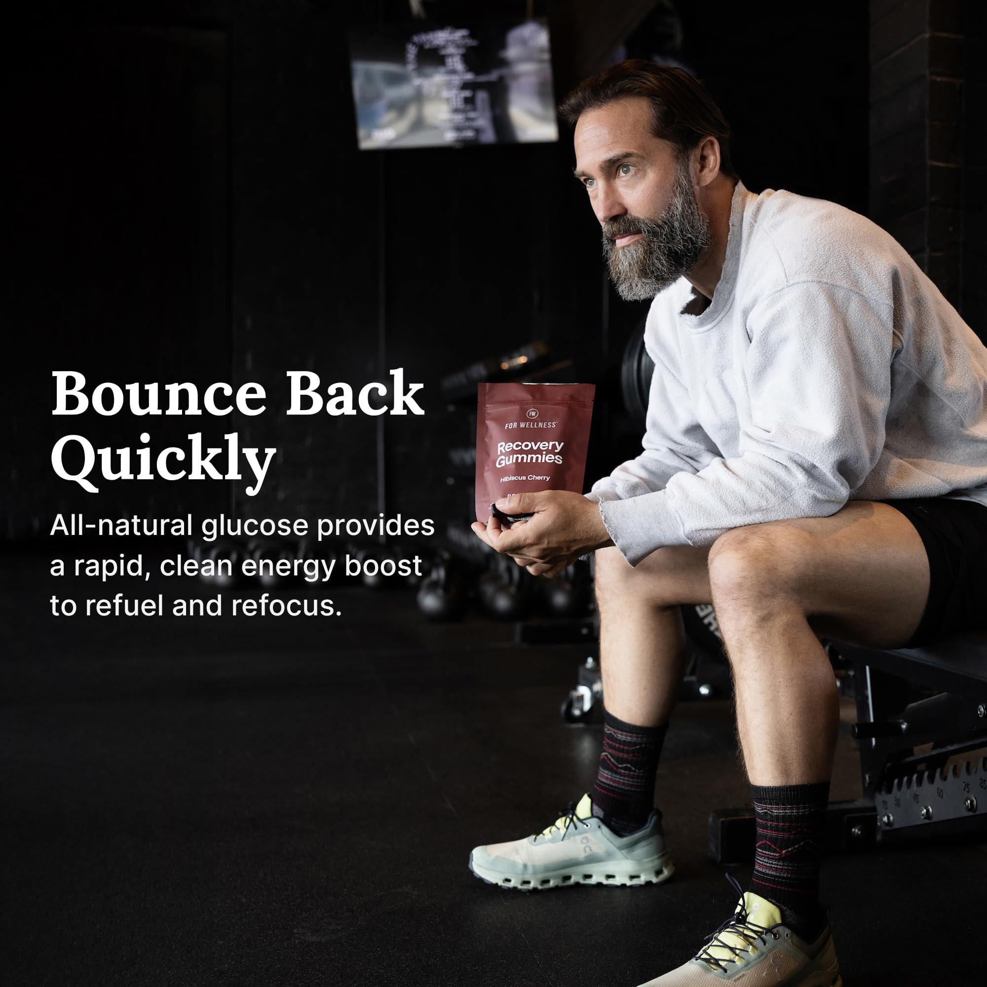For Wellness Recovery Gummies Restore | Tart Cherry Energy Supplements with Electrolytes for Muscle Soreness, Post-Workout Performance & Recovery For Wellness buy australia supplements