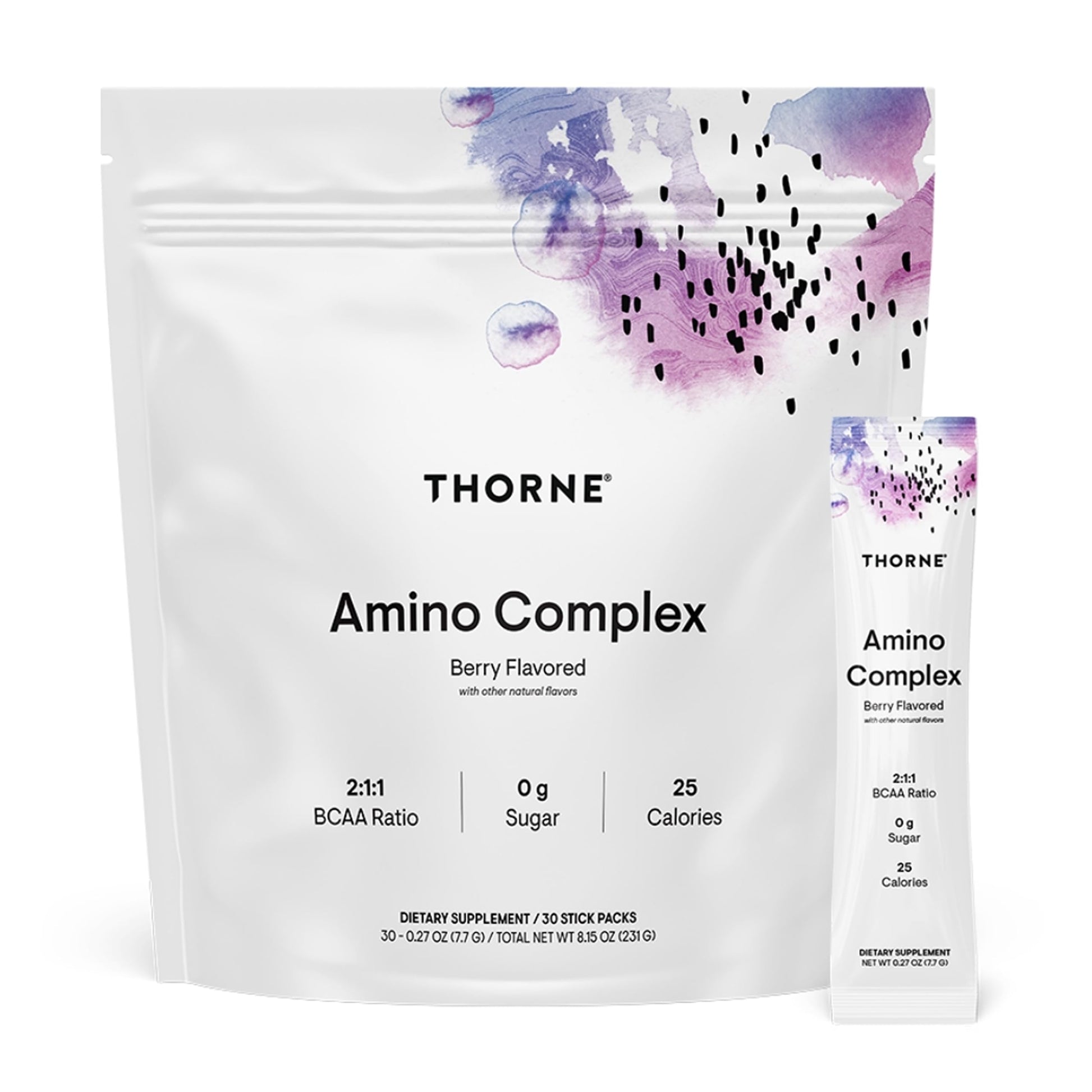 THORNE - Amino Complex - Clinically-Validated EAA and BCAA Powder for Pre or Post-Workout - Promotes Lean Muscle Mass & Exercise Recovery* - NSF Certified for Sport - 30 Servings - 8.15 Oz - Berry THORNE buy australia supplements