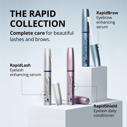RapidBrow Eyebrow Enhancing Serum - 2 Month Supply, 3mL RapidBrow
