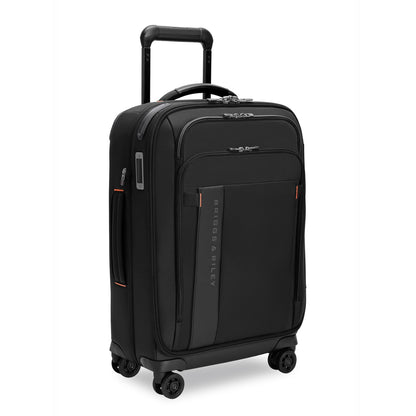Briggs & Riley ZDX Global Softside Carry-On Spinner, Black Gsupps Australia