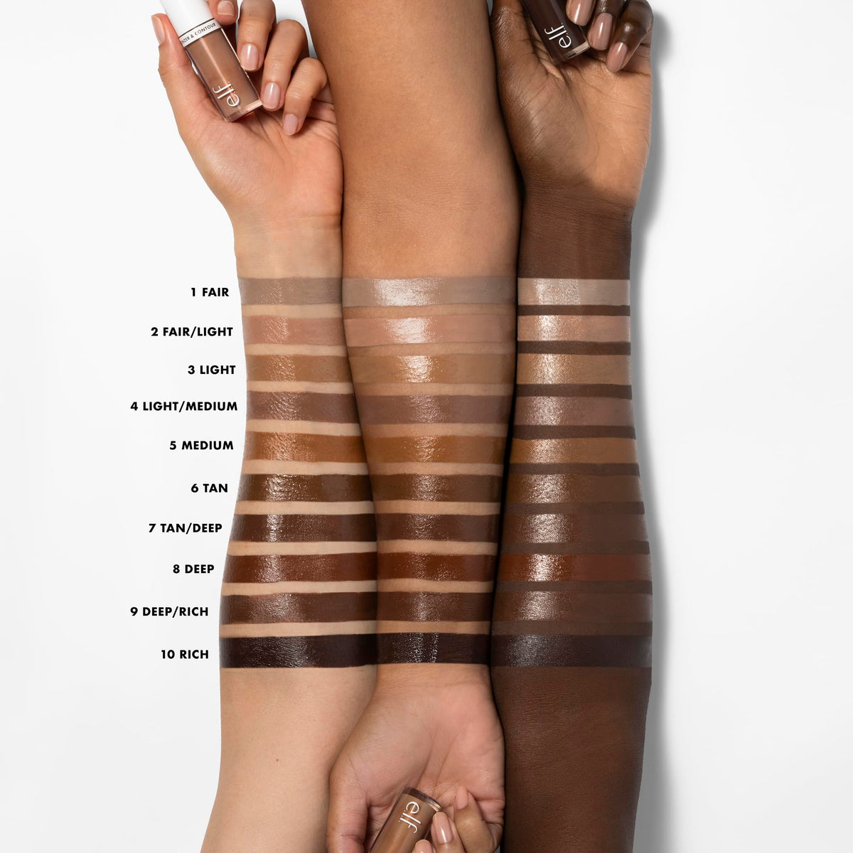 e.l.f. Camo Liquid Bronzer & Contour, 2 Fair/Light e.l.f.