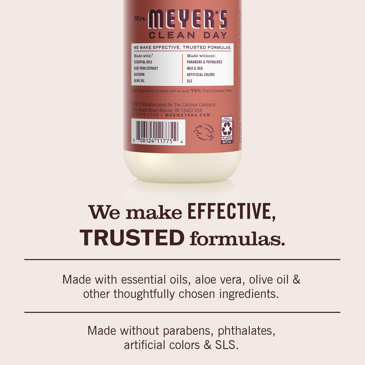 MRS. MEYER'S CLEAN DAY Hand Soap, Fall Leaves Scent, 12.5 Fl Oz Bottle Mrs. MEYER'S