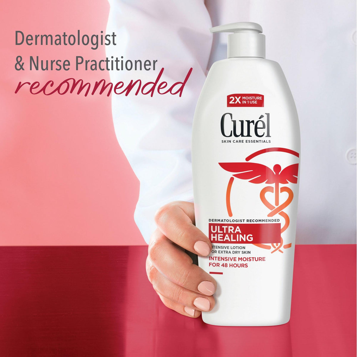 Curel Ultra Healing Body Lotion, Moisturizer, Fragrance-Free, 20 fl oz Curel