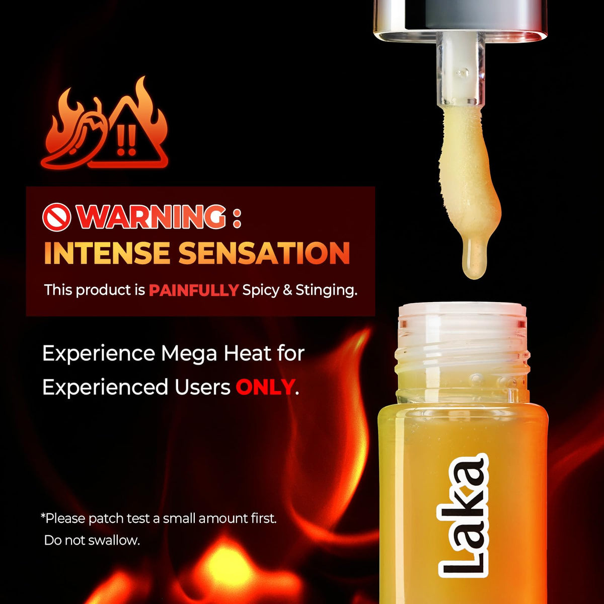 Laka Spicy Lip Plumper - Maximum Strength (#01 Pineapple) 0.14 fl.oz Laka