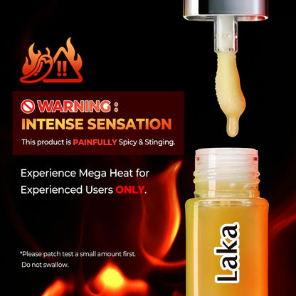 Laka Spicy Lip Plumper - Maximum Strength (#01 Pineapple) 0.14 fl.oz Laka