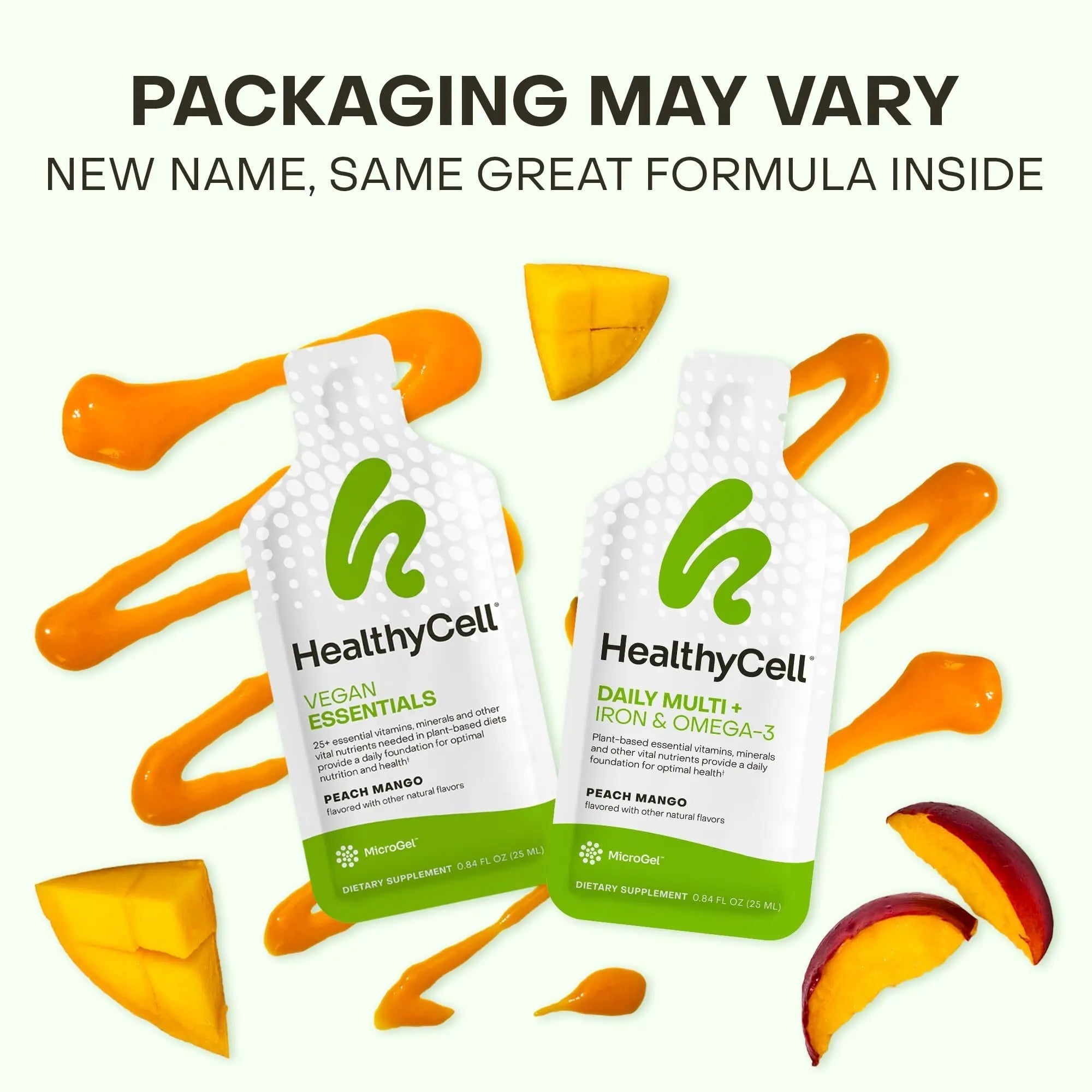 Healthycell Vegan Daily Multivitamin Liquid Supplement with Iron and Omega-3, 25+ Essential Vitamins, Minerals & Nutrients for Brain Healthycell buy australia supplements