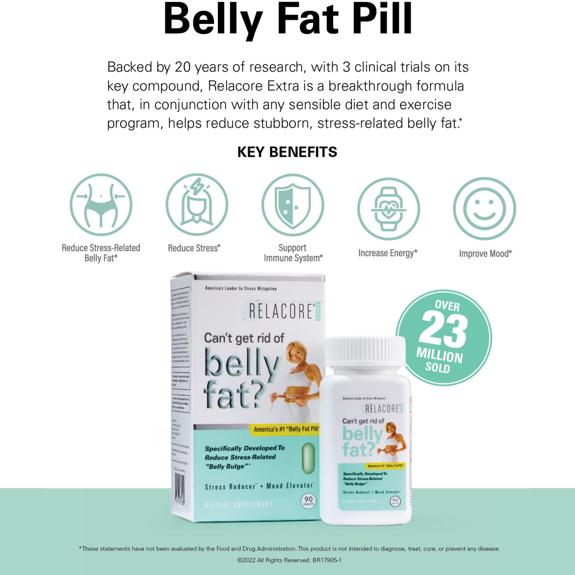 Relacore Extra Maximum Strength - Cortisol Supplements for Women - Reduce Cortisol Related Belly Fat - Stress Relief Supplement - Calm Mind Relacore buy australia supplements