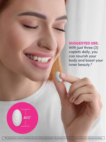 NeoCell Collagen Beauty Builder | 150 Caplets | Grass Fed BioActive Peptides | with Biotin and Hyaluronic Acid | Radiant Skin & Strong Nails Supplement NeoCell