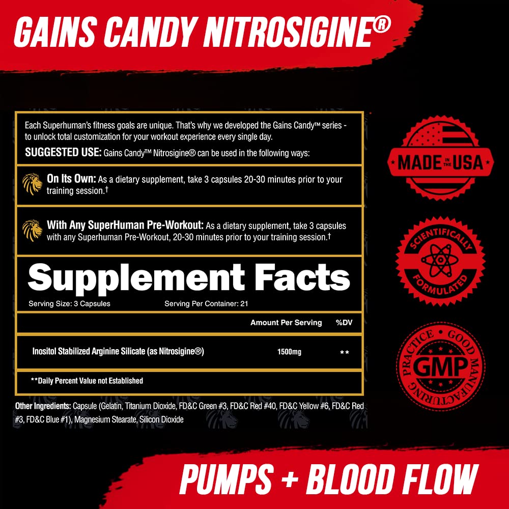 ALPHA LION Gains Candy, Pills that Support Weight Loss, Energy Supplements, 100% Natural Extract, Calorie Burning, Regulates Healthy Metabolism, 60 Capsules (Fat Loss - CaloriBurn®)