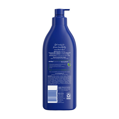NIVEA Nourishing Hydration Skin Firming Body Lotion, 16.9 FL OZ NIVEA