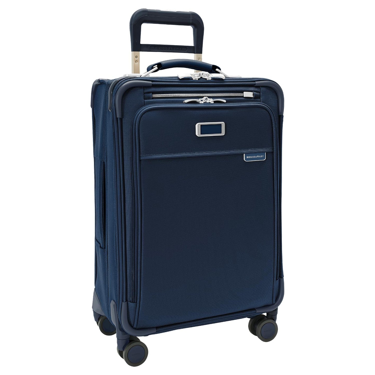 Briggs & Riley Essential 22" Carry On Expandable Spinner - Luggage for Travel, Suitcases with Wheels, Softside Rolling Bag for Men & Women, Self-Repairing Zipper - Baseline Collection, Black Gsupps Australia
