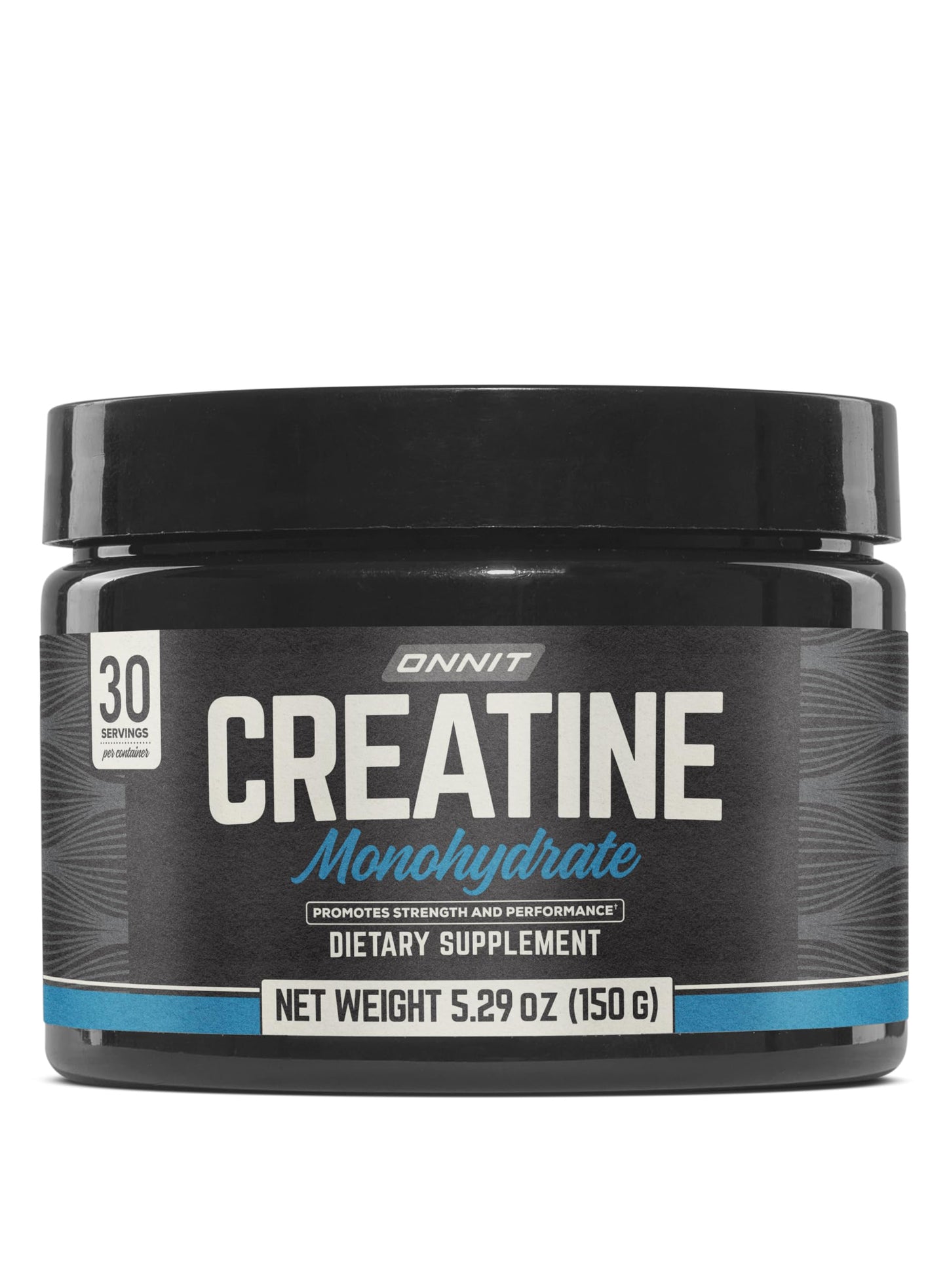 ONNIT Creatine Monohydrate Powder, IGEN(TM) Non-GMO Tested 5g Premium Creatine for Muscle Strength, Power and Lean Mass, Supports Brain Health, Brain Cellular Energy, Unflavored, 30 Servings, 5.29 oz