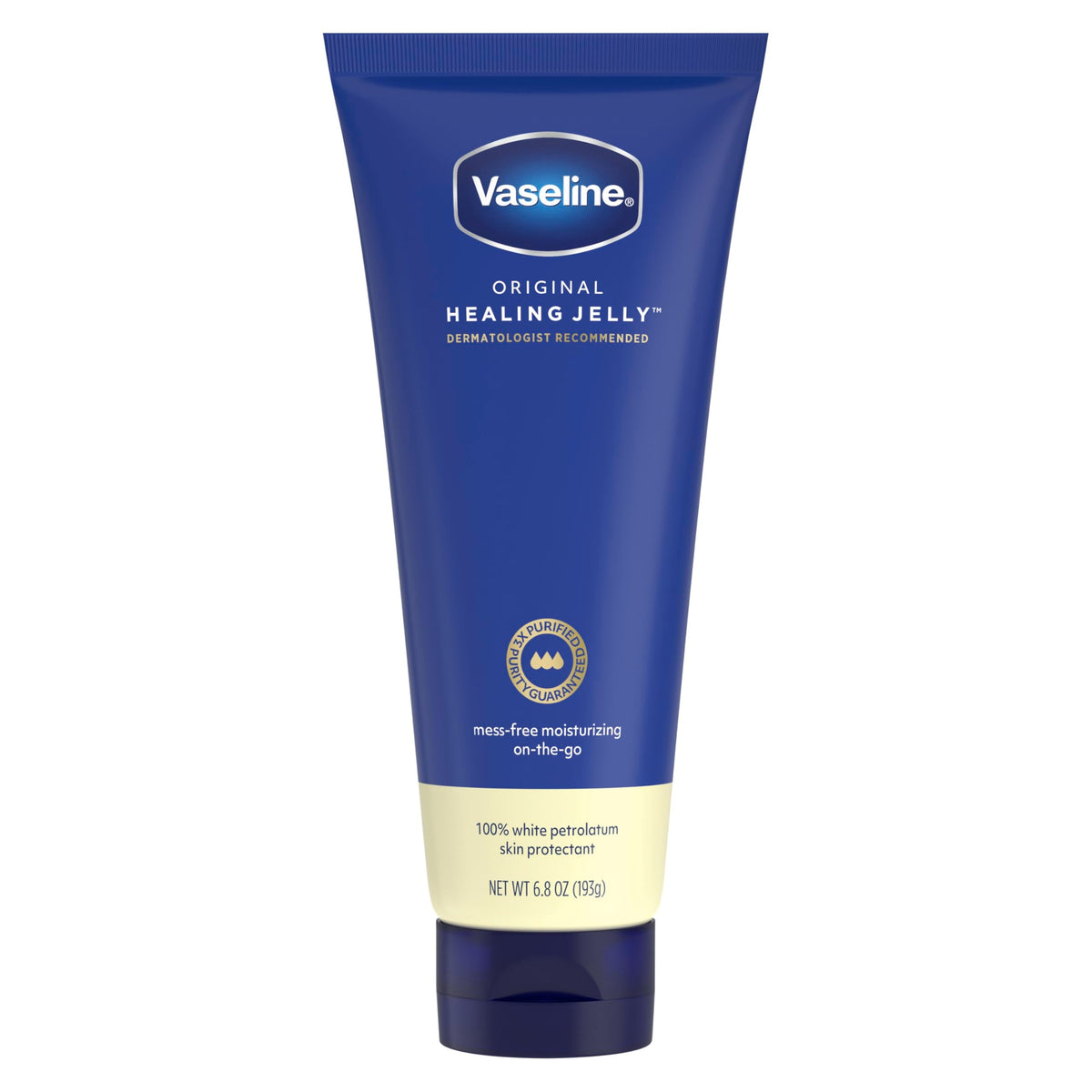 Vaseline Original Petroleum Healing Jelly Tube For Dry Skin 6.8oz 1ct Vaseline