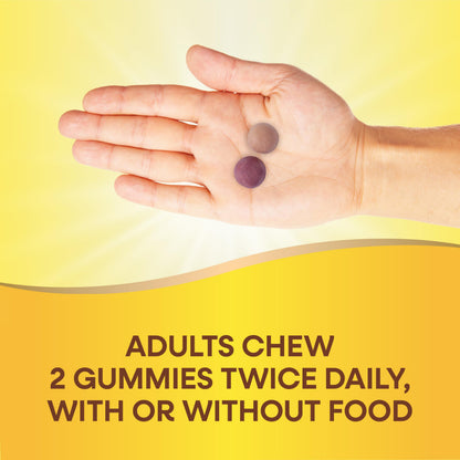 Nature’s Way Alive! Chewable Calcium Gummies with Vitamin D3, Daily Supplement Supports Healthy Bones and Teeth, and Muscle Function*, Strawberry and Raspberry Nature's Way