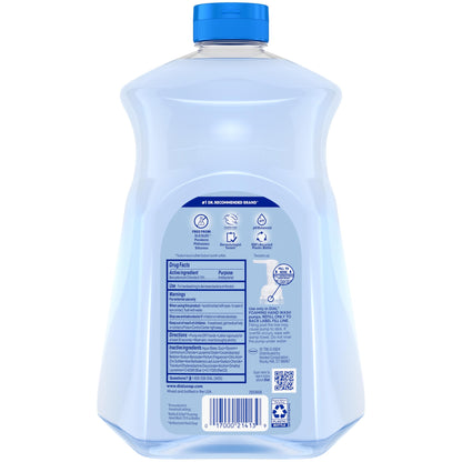 Dial Antibacterial Defense Foaming Hand Soap Refill, Spring Water, 52 Fl Oz Dial