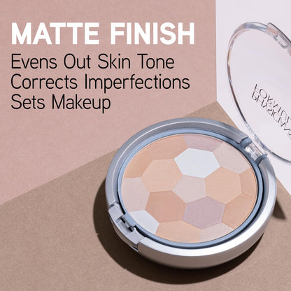 Physicians Formula Setting Powder Palette Multi-Colored Pressed Finishing Powder Translucent, Natural Coverage, Dermatologist Tested, Clinicially Tested Physicians Formula
