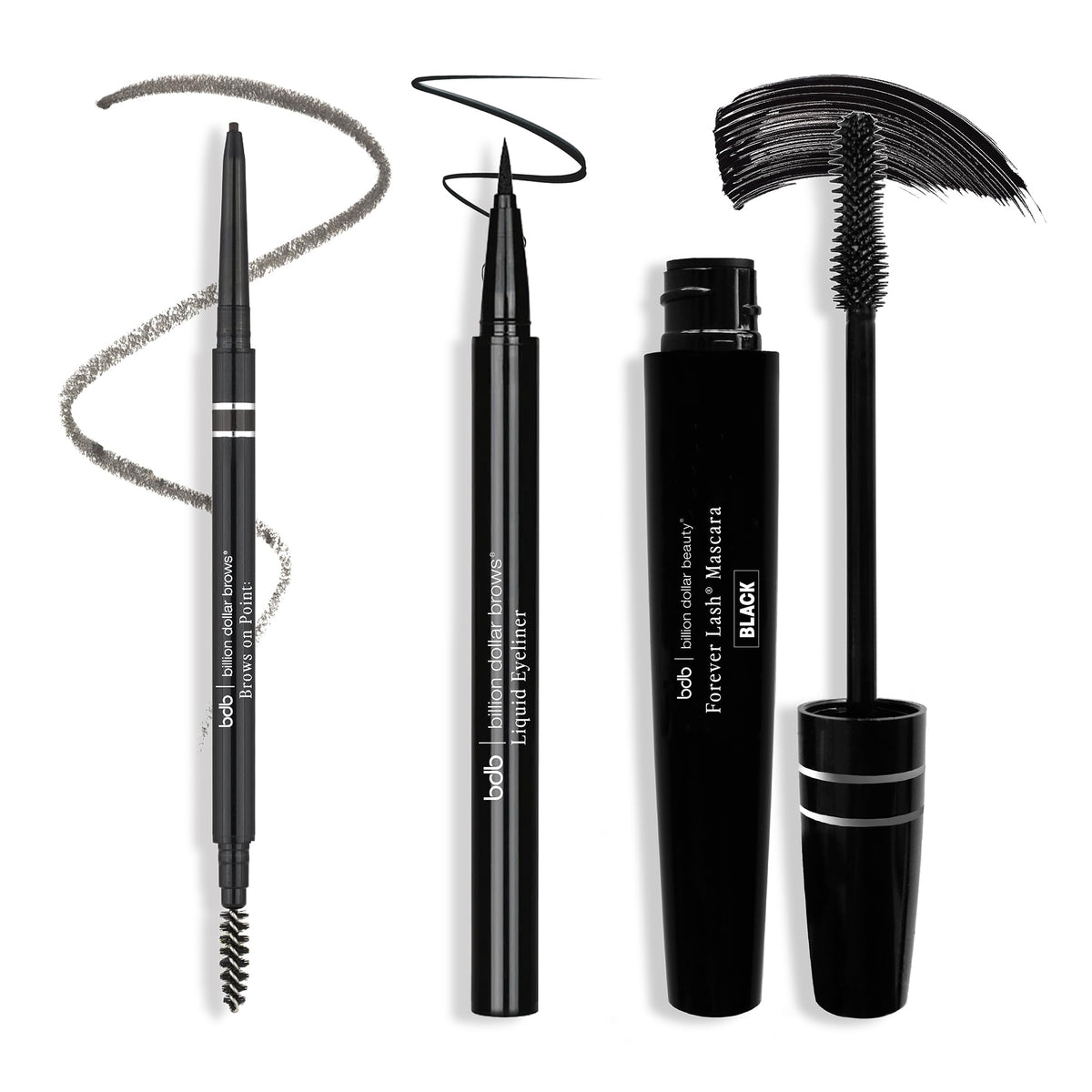 Billion Dollar Eyebrow Kit Black Raven All in One Precision Pencil Liner billion dollar brows