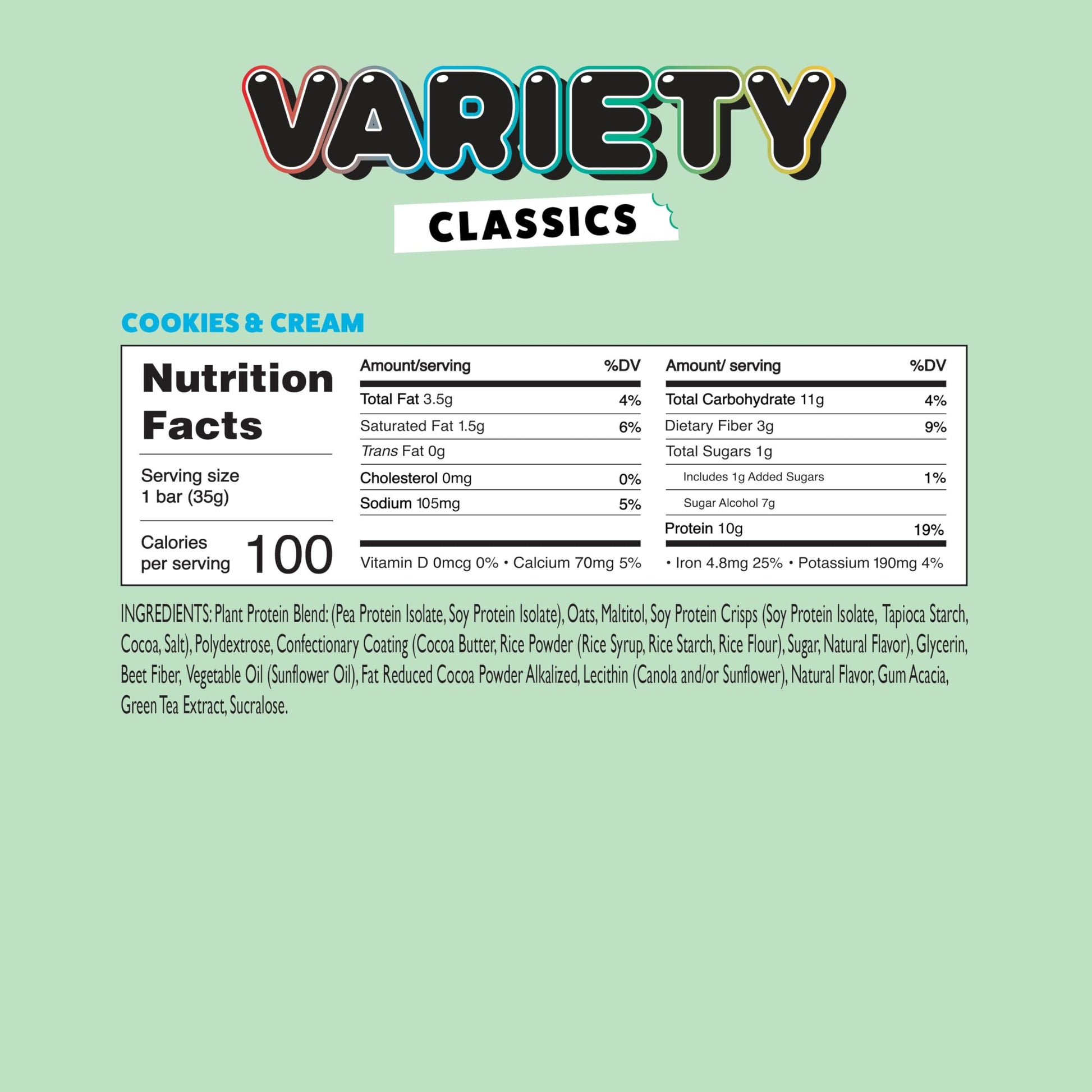 YuBi Bars - Protein Bars - 12 Bar Variety Pack - 100 Calories, 10g of Protein, Low Sugar, Low Carb, Palm Oil Free/Non-GMO, Gluten Free, Dairy Free, Healthy Snack, Non-GMO - 14.8oz (12 Pack, Variety Box) Yubi Bar buy australia supplements