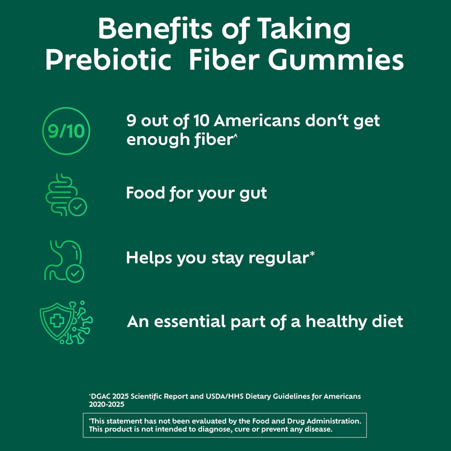 Benefiber Prebiotic GLP-1 Friendly Fiber Supplement Gummies for Digestive Health, Assorted Fruit Flavor - 81 Count Benefiber