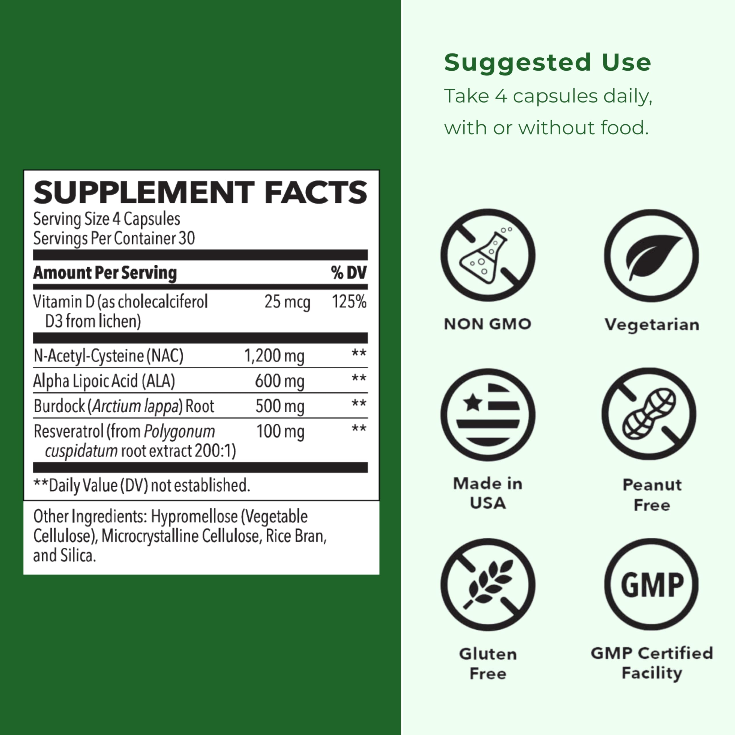 LifeSeasons Kidney Support Supplement – Cellular Protection with NAC, Alpha Lipoic Acid, Resveratrol, Burdock Root & Vitamin D3 – Supports Detox, Oxidative Stress & Renal Function – 120 Capsules LifeSeasons buy australia supplements