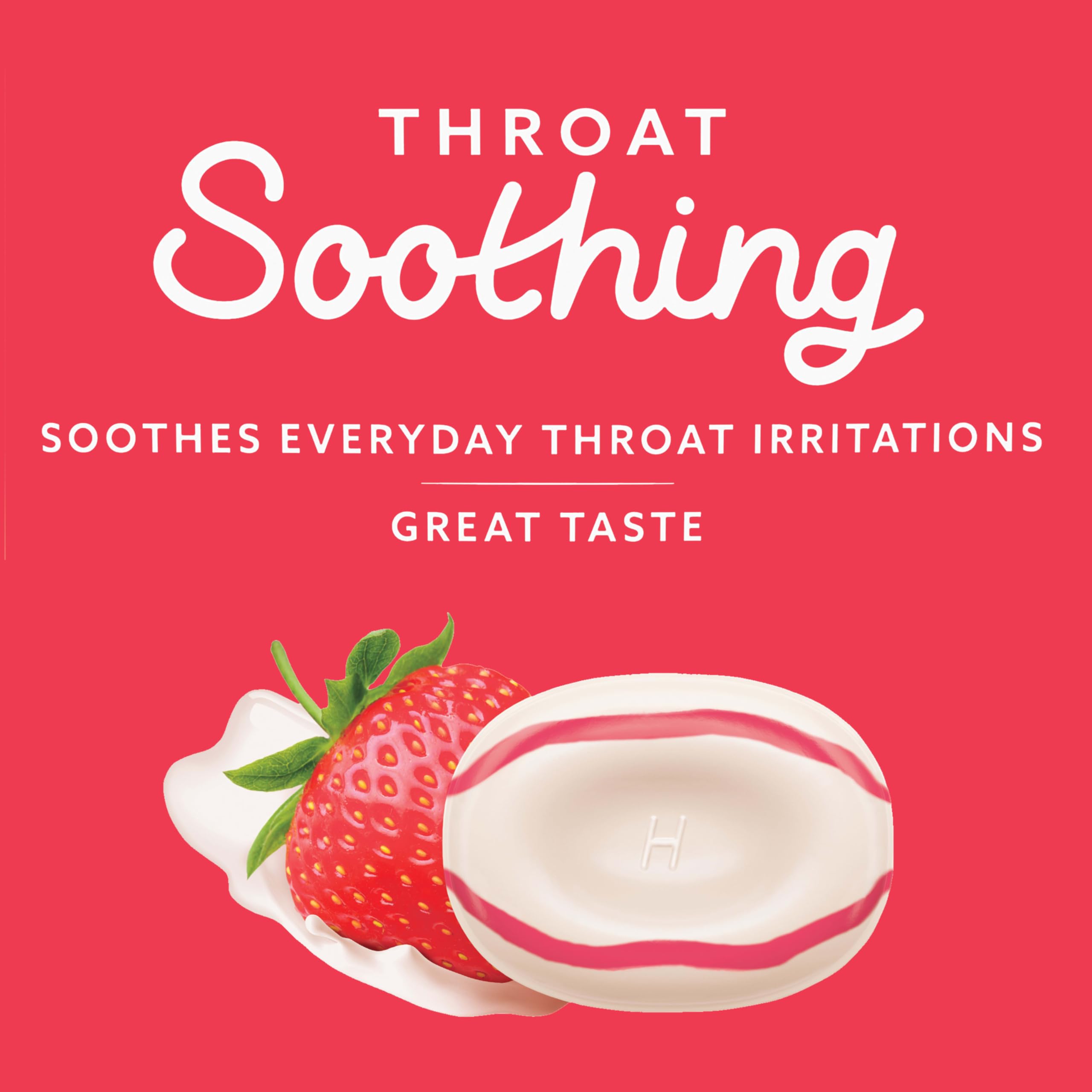 HALLS Throat Soothing Creamy Strawberry Throat Drops, 70 Drops HALLS buy australia supplements