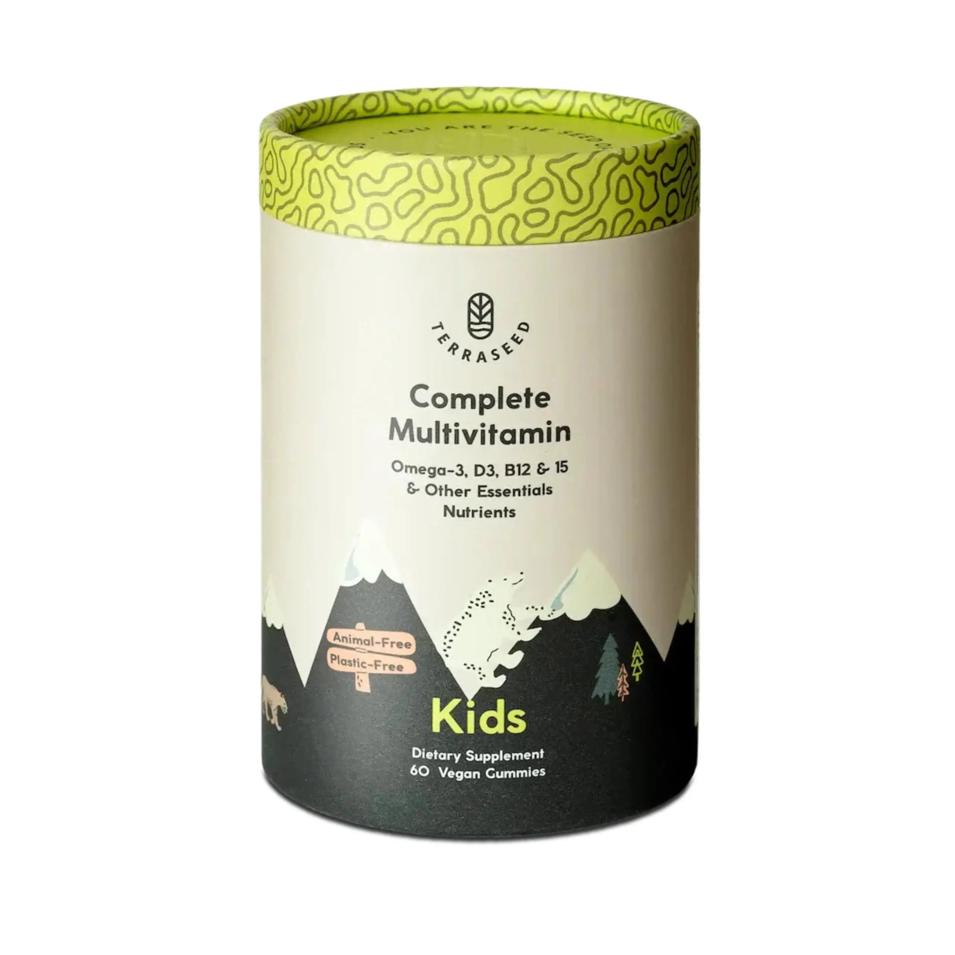 Terraseed Complete Kids Multivitamin Gummies - with Omega 3,6,9, Vitamin B12, Folic Acid, Iodine, Vitamin C, Zinc - Kids Daily Essential Vitamins Terraseed buy australia supplements