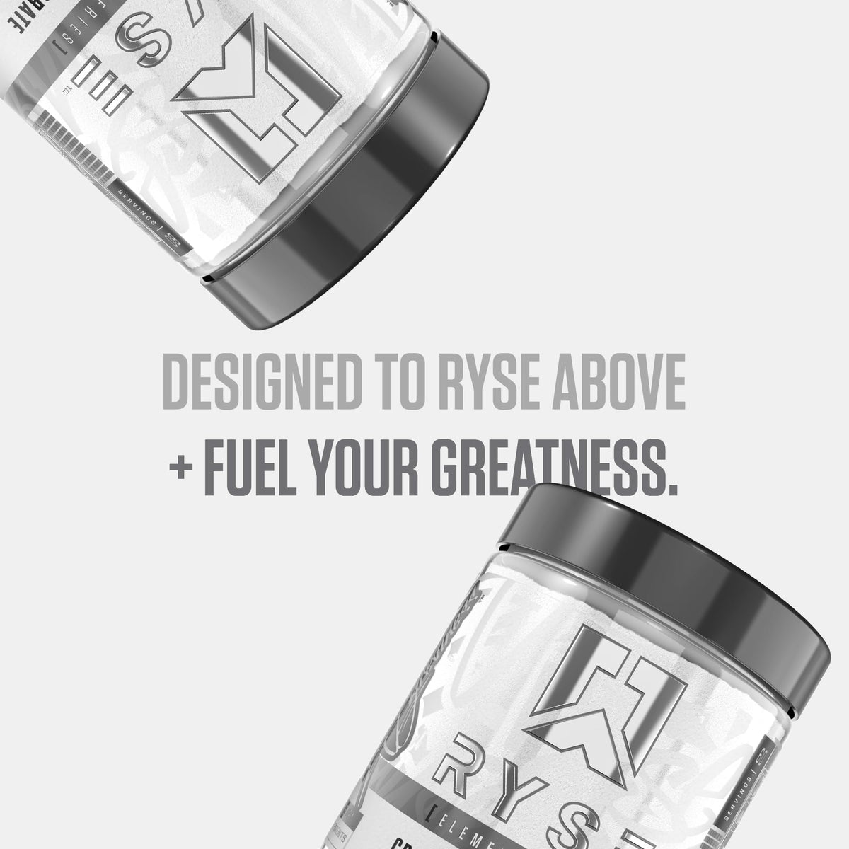 RYSE Creatine Monohydrate Powder - Unflavored - Supports Men & Women Lean Muscle Growth, Strength, Power, and Endurance - Helps Reduce Fatigue RYSE Up Supplements
