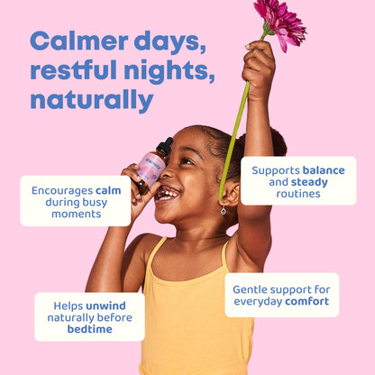 JoySpring Calmify Magnesium Citrate Liquid for Kids - Sugar-Free, Gluten-Free Calming Supplement with Chamomile JoySpring