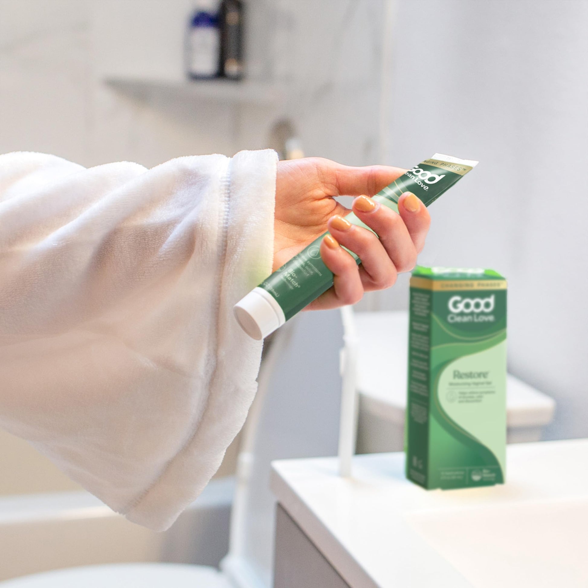 Good Clean Love Restore Moisturizing Vaginal Gel, pH-Balanced Vaginal Moisturizer, Water-Based Feminine Care with Aloe Vera & Lactic Acid, Reduces Dryness, Discomfort & Odor for Women, 2 Oz (2-Pack) Good Clean Love buy australia supplements