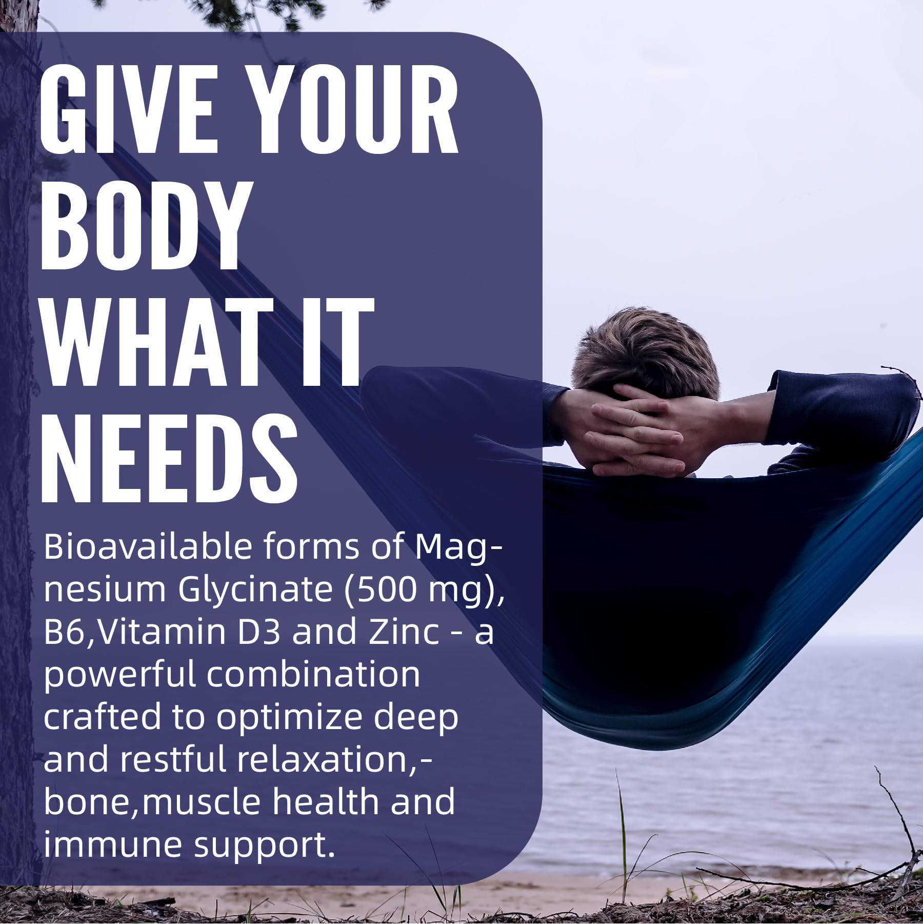 Magnesium Glycinate 500mg/250mg for Adults Teens - Plus D3,B6 & Zinc - Magnesium Glycinate Gummies,High Absorption - Support for Relaxation,Brain,Bone & Immunity Health - Sugar Free - 120Cts Lerinettia buy australia supplements