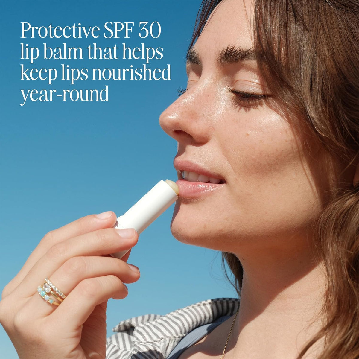 COOLA Liplux SPF 30, Organic Lip Balm Sunscreen, 0.15 oz COOLA