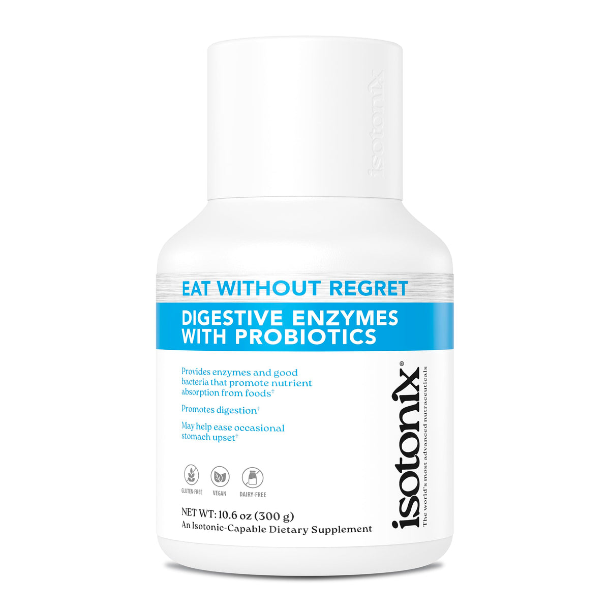 Isotonix® Digestive Enzymes with Probiotics | DigeZyme® Multi-Enzyme Complex & Lactospore® Bacillus Coagulans | Nutrient Absorption, Gut Balance & Digestive Health Isotonix