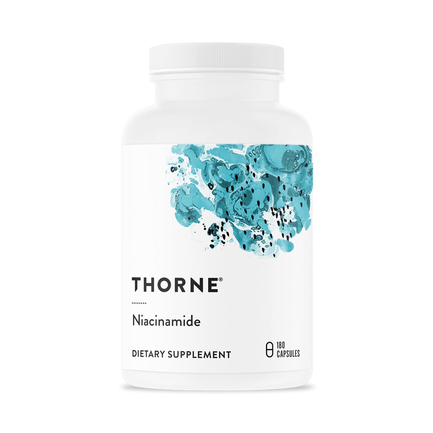 THORNE - Niacinamide - Non-Flushing Form of Vitamin B3 - Supports Skin Health & Provides Cellular Protection* - Niacin Supplement - Third-Party Certified THORNE